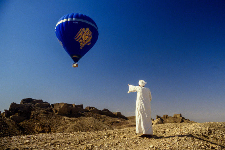 Hot air ballooning in Egypt