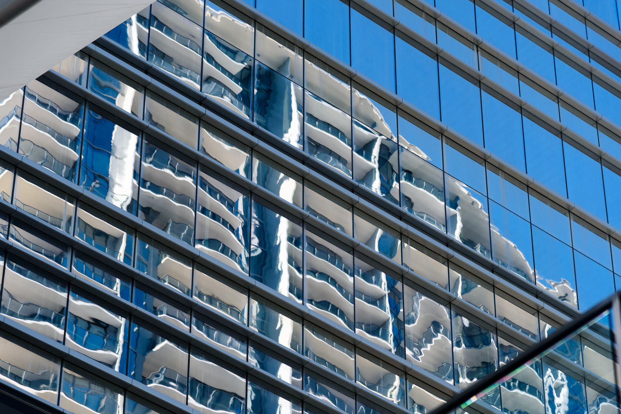 Miami Blue skies and architecture